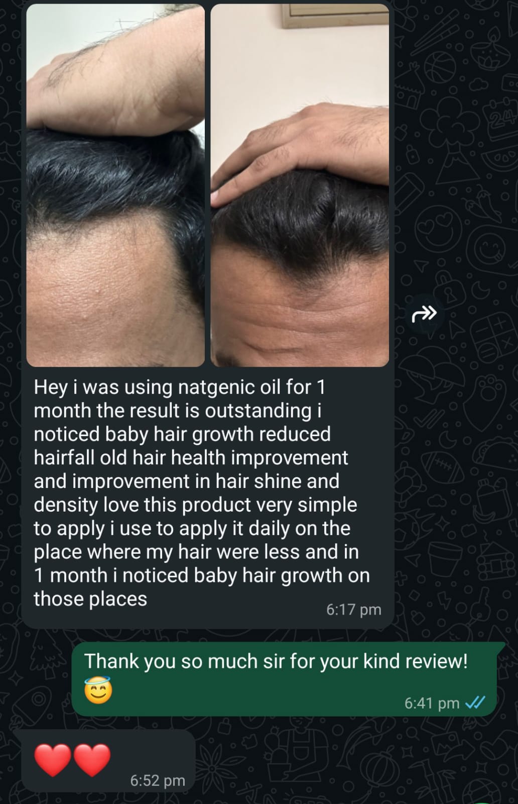 Written customer review 2